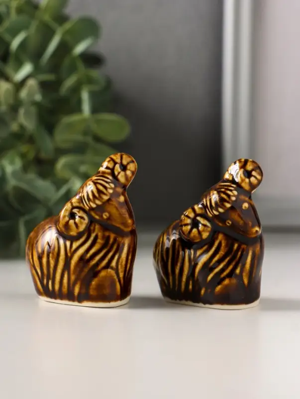 Фигурка фарфор &laquo;Барашек&raquo;, 5.5&times;5&times;3 см, МИКС