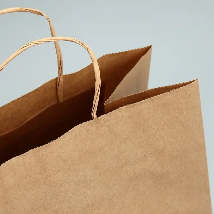 Пакет подарочный новогодний крафтовый «Счастливого Нового года», 24 х 28 х 14 см Пакет подарочный новогодний крафтовый «Счастливого Нового года», 24 х 28 х 14 см