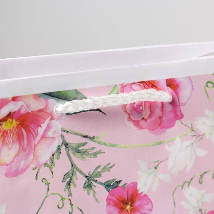 Пакет подарочный ламинированный, упаковка, «With Love», MS 18 х 23 х 8 см Пакет подарочный ламинированный, упаковка, «With Love», MS 18 х 23 х 8 см