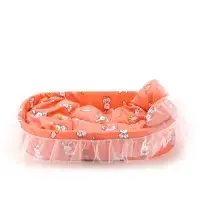 Кроватка для животных, 57&times;40&times;13 см, розовая