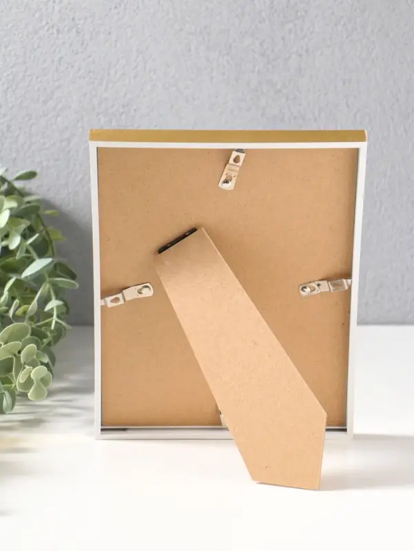 Фоторамка пластик 15х20 см "Современная классика" золото и белый 20,8х15,8х1,5 см