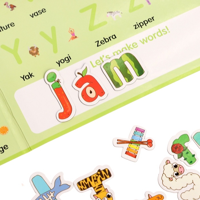 Развивающий набор «Магнитный алфавит», английский алфавит, 3+ Развивающий набор «Магнитный алфавит», английский алфавит, 3+