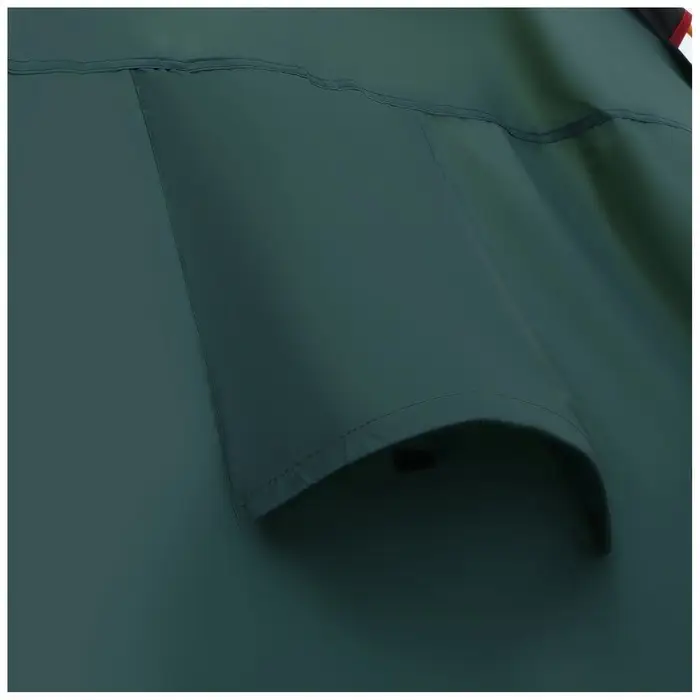 Палатка туристическая 4-местная maclay MASSIF 4, 450×210×190 см, кемпинговая, двухслойная, с тамбуром, зелёная