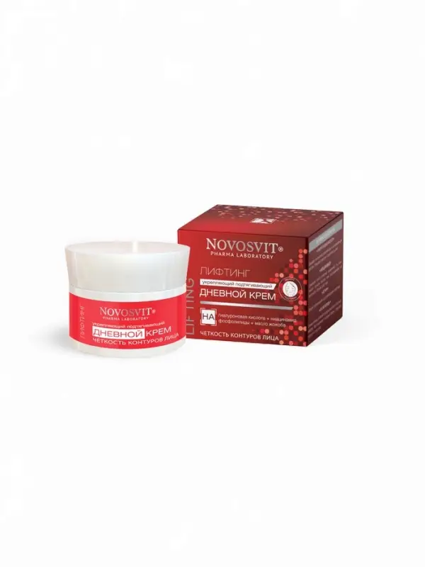 Крем для лица дневной NOVOSVIT укрепляющий, подтягивающий, 50 мл Крем для лица дневной NOVOSVIT укрепляющий, подтягивающий, 50 мл