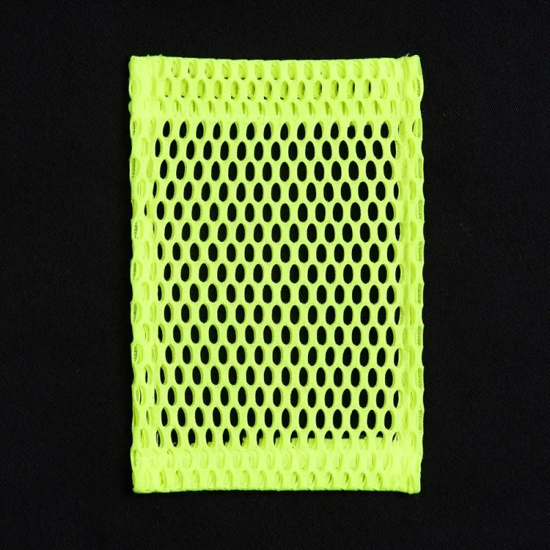 Карман из крупной сетки Pose, желтый неон