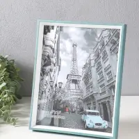 Фоторамка пластик 20х25 см "Данте" голубая лагуна 26х21х2,5 см