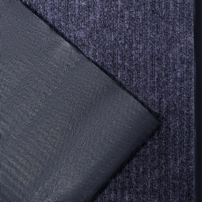 Коврик придверный влаговпитывающий, ребристый, «Стандарт», 90×150 см, цвет серый Коврик придверный влаговпитывающий, ребристый, «Стандарт», 90×150 см, цвет серый