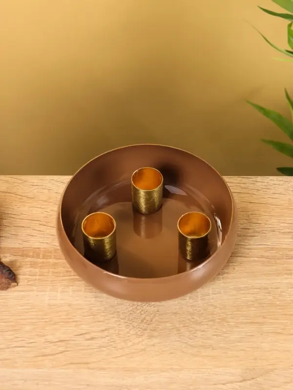 Подсвечник на 3 свечи на магнитах «Бисквит», 13×13×4 см Подсвечник на 3 свечи на магнитах «Бисквит», 13×13×4 см