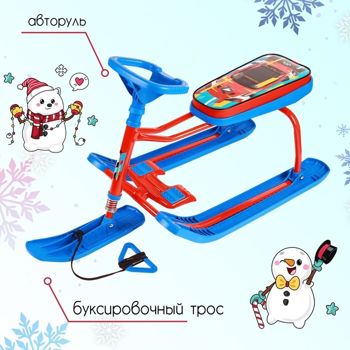 Снегокат «Тимка спорт 1» Sportcarr, TC1/SC2, цвет синий/красный Снегокат «Тимка спорт 1» Sportcarr, TC1/SC2, цвет синий/красный