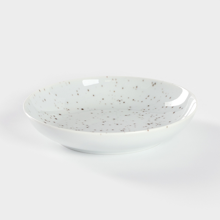 Тарелка фарфоровая глубокая Points, 700 мл, d=20,5 см