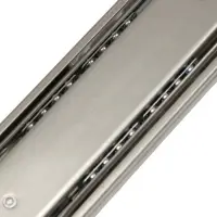 Шариковые направляющие ТУНДРА, система Push to Open 4512, L=250 мм, H=45 мм, 2 шт., цвет пластика МИКС