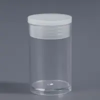 Набор баночек для мелочей, d=2.2×3.8 см, 5 шт., прозрачный