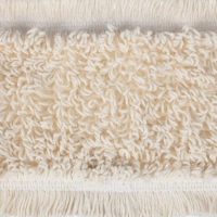 Насадка МОП Luscan 40x11см х/б тафтинг карман/ухо бежевая