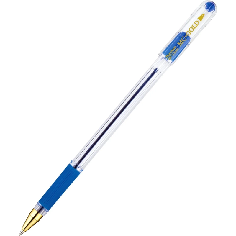 Ручка шариковая неавтомат. MunHwa MC Gold син,0,5мм,масл,манж 207858