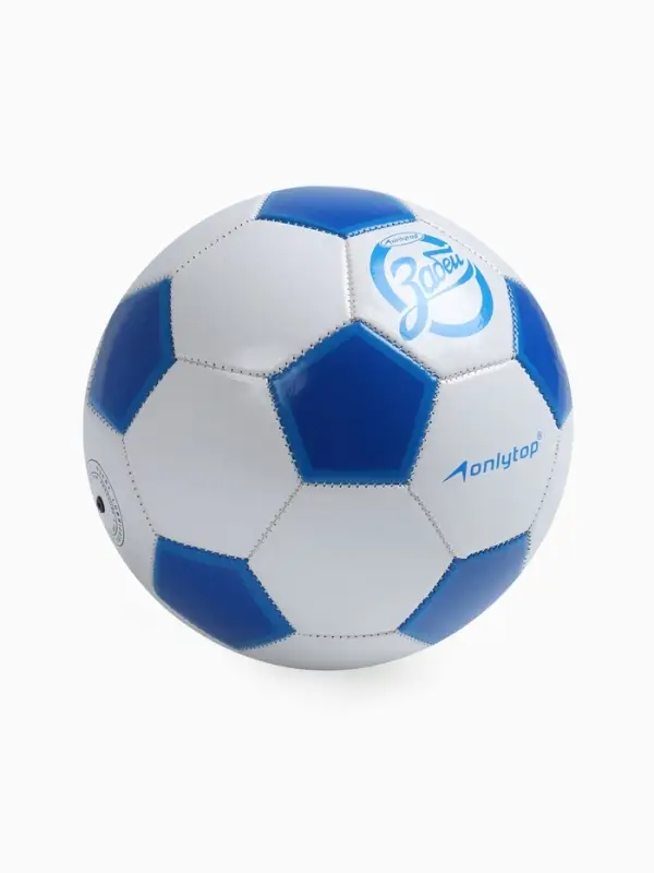 Футбольный мяч ONLYTOP &laquo;Забей&raquo;, машинная сшивка, 32 панели, р. 5, PVC