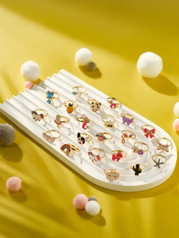 Кольцо &laquo;Выбражулька. Приключение&raquo;, форма МИКС, цветное, безразмерное