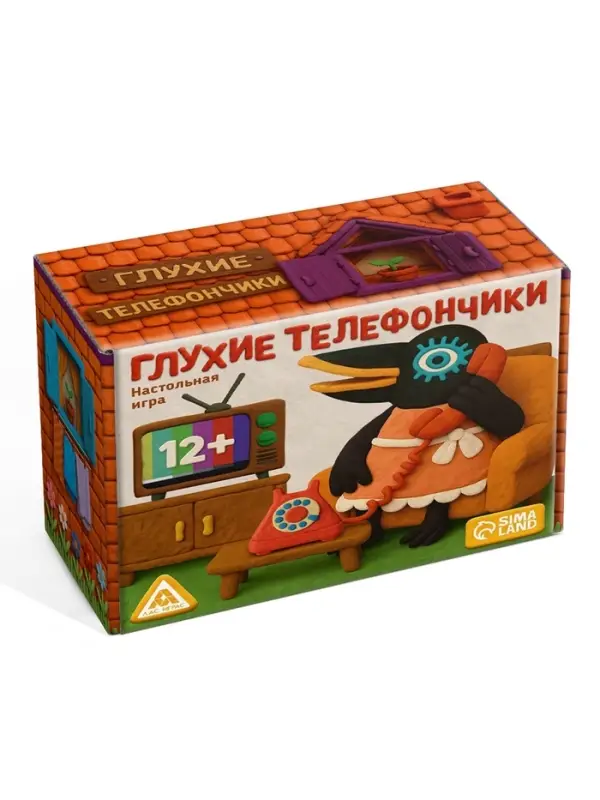 Настольная игра &laquo;Глухие телефончики&raquo;, 80 карт, 12+