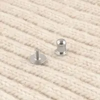 Бирка с кнопкой &laquo;Цветок&raquo; TEIRA, с тиснением, 8&times;1.5 см, 10 шт., серая