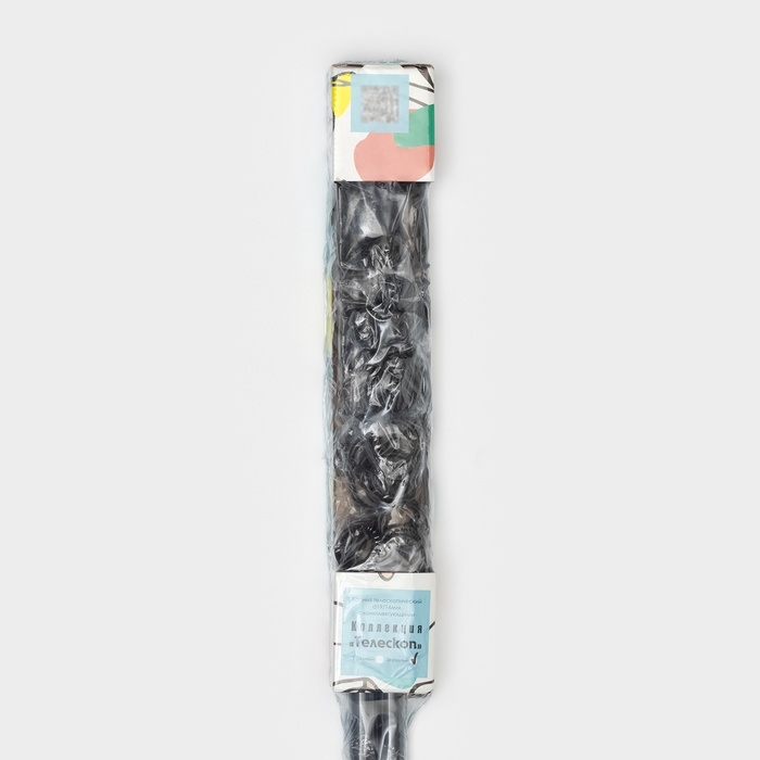 Карниз двухрядный кованый, 160-300 см, телескопический, металл, черный Карниз двухрядный кованый, 160-300 см, телескопический, металл, черный