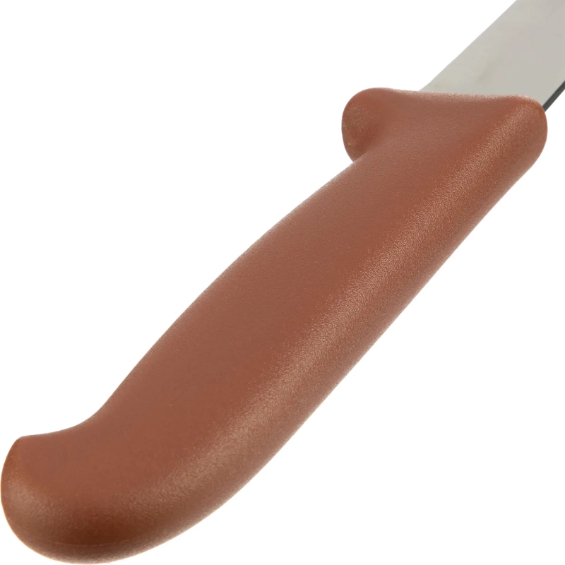 Нож разделочный  лез 150 мм  толщ 2 мм  3Cr13  корич пластиковая ручка