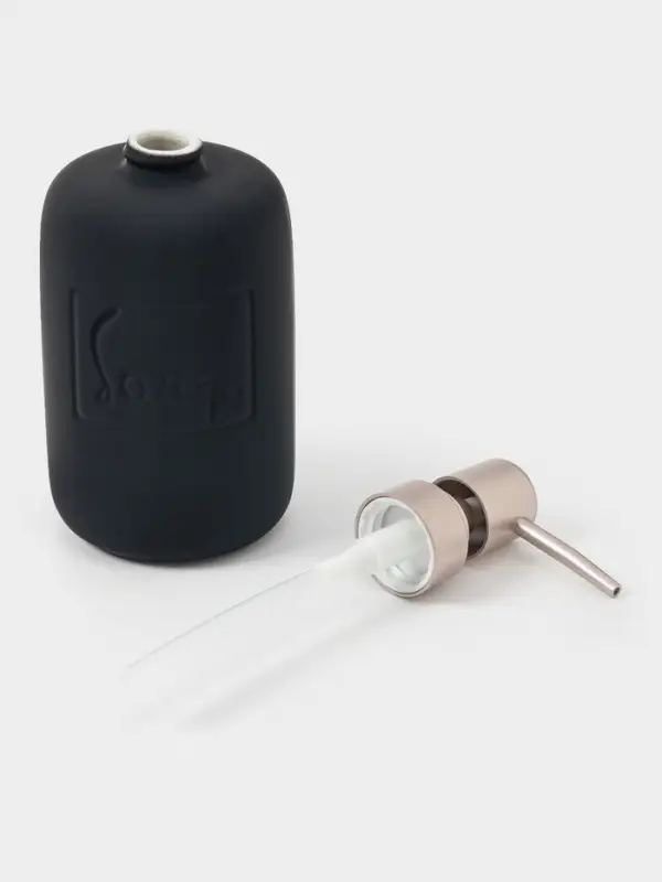 Дозатор для мыла SAVANNA Do it soft, 420 мл, чёрный