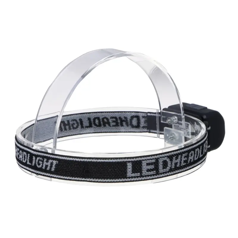 Фонарь налобный тм ЕРМАК, сенсорный, XPE LED + 3 SMD, 6 режимов, 500мАч, зарядка Type C, 57х29х38 мм