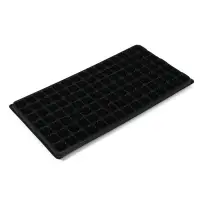 Кассета для рассады Greengo на 105 ячеек, по 20 мл, из пластика, чёрная, 55&times;29.5&times;3 см