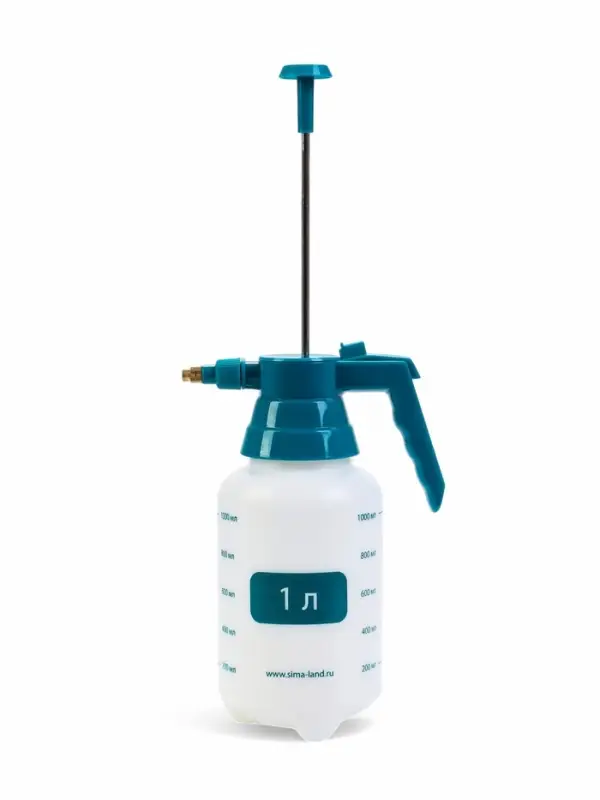 Опрыскиватель помповый, 1 л, пластик, Greengo