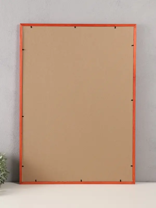 Фоторамка дерево 50х70 см, махагон №1 (пластиковый экран) Фоторамка дерево 50х70 см, махагон №1 (пластиковый экран)