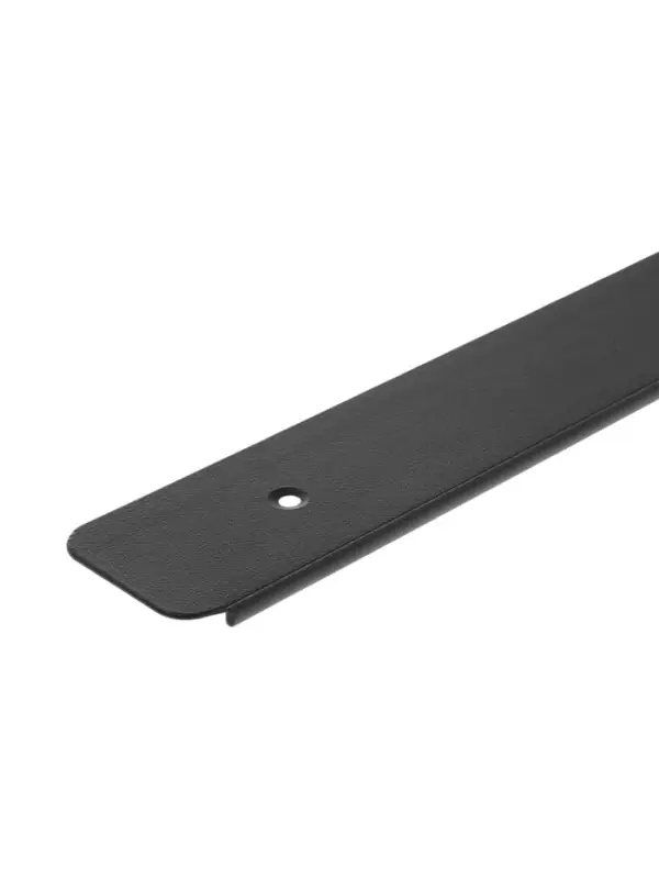 Планка для столешницы торцевая CAPPIO, 38 мм, цвет черный, набор 2 шт