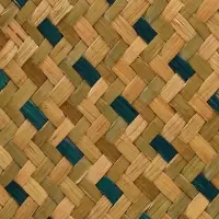 Сумка плетёная из пандана и водного гиацинта, 38&times;14&times;40 см