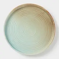 Тарелка десертная Magistro Sand Ripples Magistro, d=20.5 см, фарфор, голубая