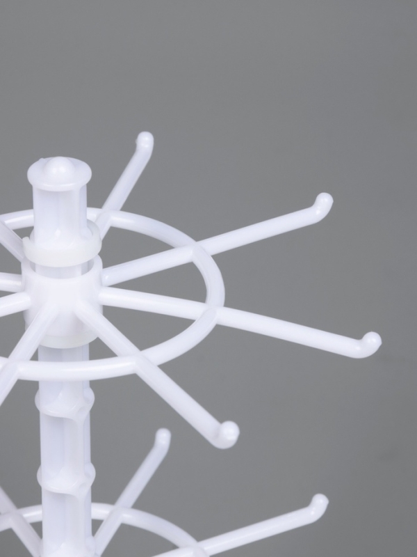 Подставка для украшений Подставка для украшений "Карусель" универсальная, 16*16*28 см, цвет белый