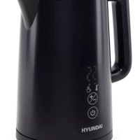 Чайник HYK-S5509 1,5л 2200Вт черный (металл)
