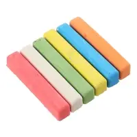 Мел цветной «Футбол» 6 шт., 1.2×1.2 см
