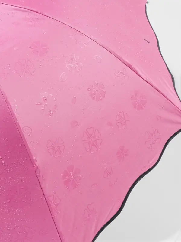 Зонт механический Juicy, с проявляющимся рисунком, 4 сложения, 8 спиц, R=46/55 см, d=92 см, МИКС