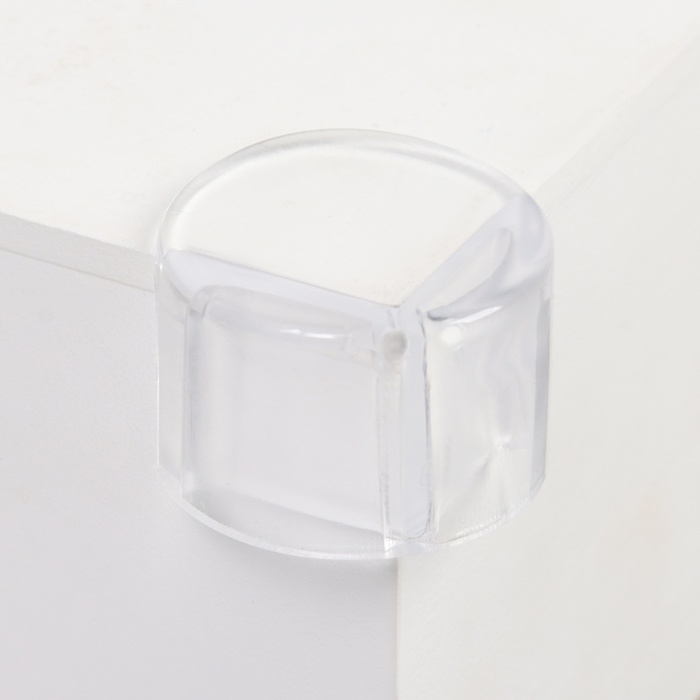 Защитные накладки на углы, круглые, набор 6 шт., силикон, Крошка Я Защитные накладки на углы, круглые, набор 6 шт., силикон, Крошка Я