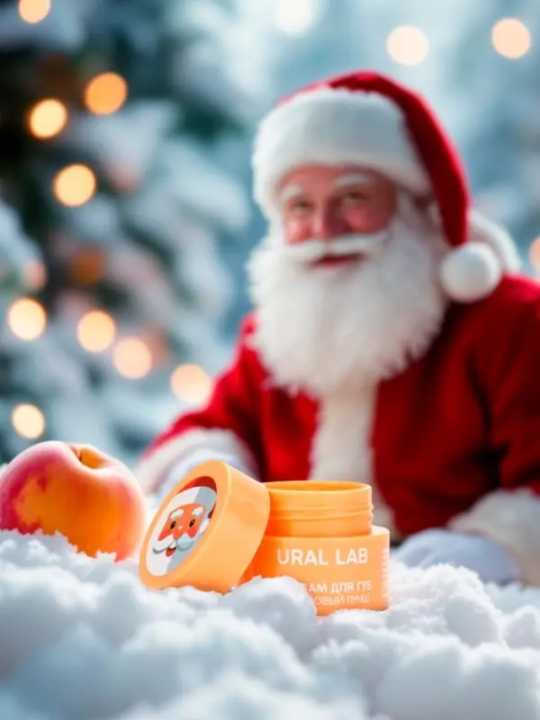 Бальзам для губ, 3 г, аромат персикового пунша, URAL LAB