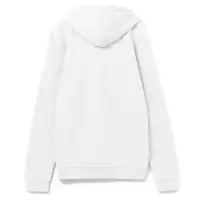 Толстовка с капюшоном унисекс Hoodie, белая, размер S