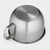 Кружка из нержавеющей стали с вакуумной крышкой, 1.3 л, d=15 см