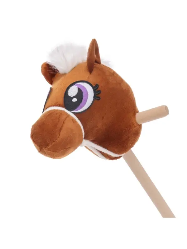 Мягкая игрушка ZABIAKA &laquo;Конь-скакун&raquo;, на палке, МИКС, коричневая