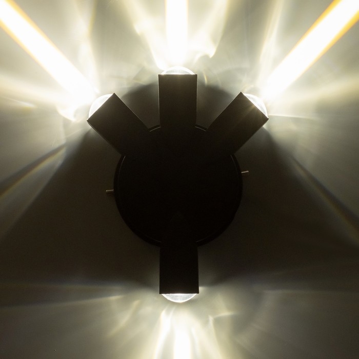 Светильник Светильник "Деко" 4хLED 4Вт 4000К IP66 черный 16х4,3х13 см