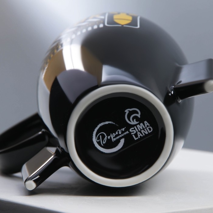 Кружка с крышкой в форме ракеты керамическая Дорого внимание «Мужик», 300 мл Кружка с крышкой в форме ракеты керамическая Дорого внимание «Мужик», 300 мл