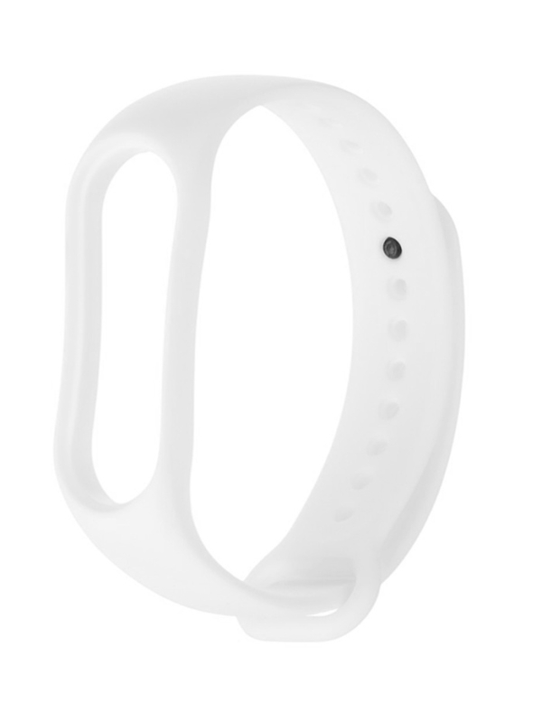 Ремешок Luazon для фитнес-браслета Mi Band 5/6/7, белый Ремешок Luazon для фитнес-браслета Mi Band 5/6/7, белый