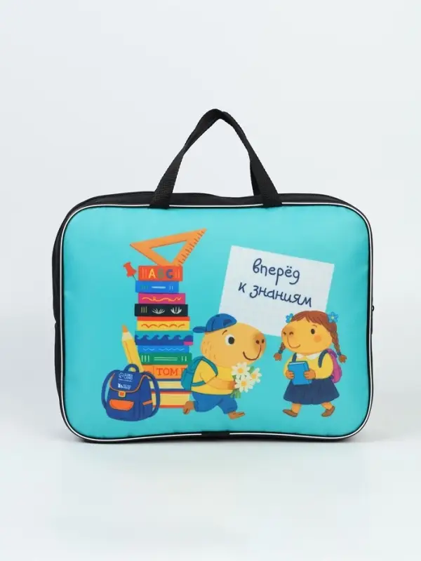 Папка для труда, А4, текстильная, 35&times;27&times;7 см &laquo;Лисичка&raquo;