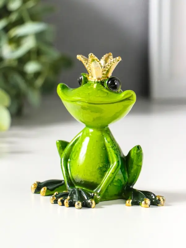 Фигурка полистоун лак &laquo;Царевна-лягушка&raquo;, 8.8&times;5.5&times;8.5 см