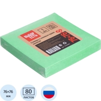 Стикеры Выбор есть с клеев. краем 76х76, интенсив, зеленый 100л