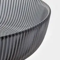 Ваза для фруктов &laquo;Камелия&raquo;, 26&times;11 см, 2 л, стекло, серая