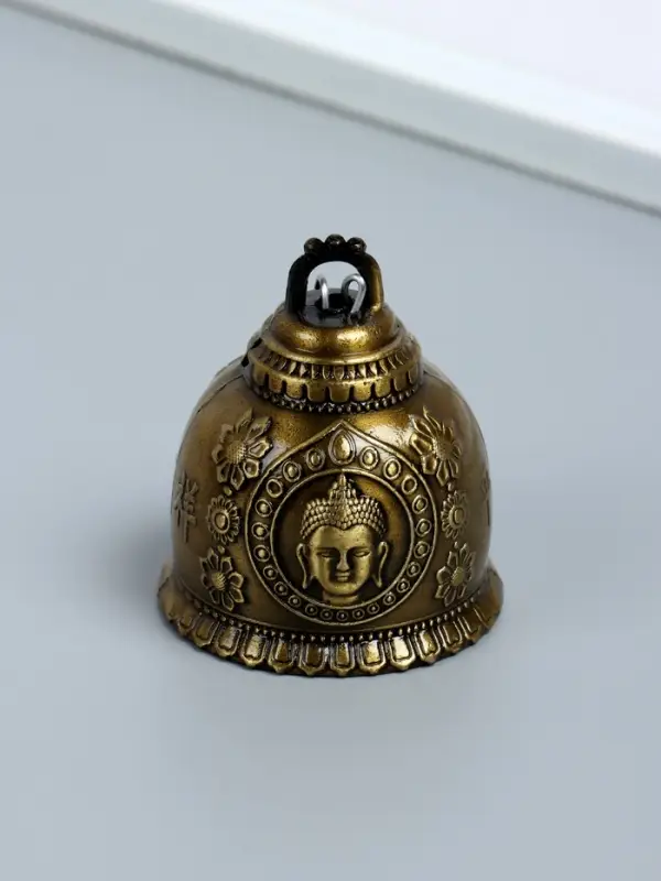 Колокольчик  Колокольчик "Будда" набор 2 шт 6х5х5 см