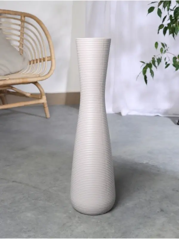 Ваза напольная &laquo;Эллис&raquo;, 58&times;14 см, керамика, серая